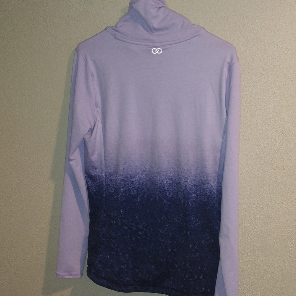 Purple Blue Long Sleeve Pullover Calia L - Picture 7 of 7